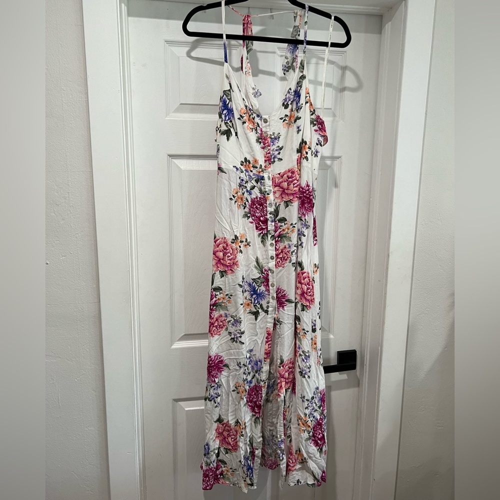 Floral maxi dress